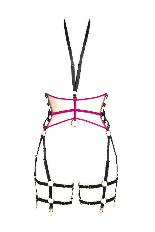 Barbie Fuchsia Harnessed Waspie