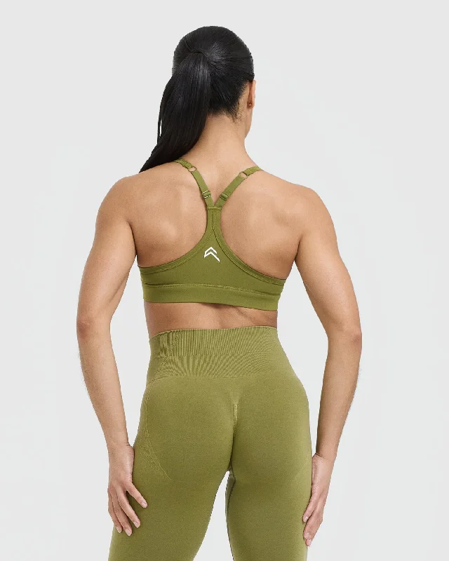 Everyday Sports Bra | Olive Green