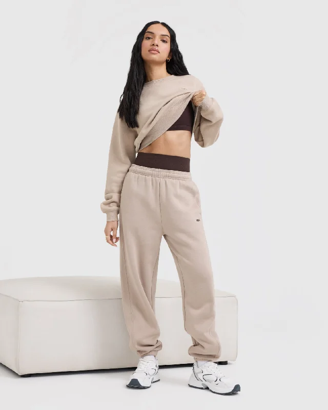 Foundations Jogger | Mushroom Brown