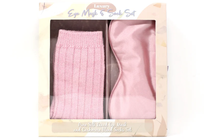 Luxury Eye Mask and Sock Set