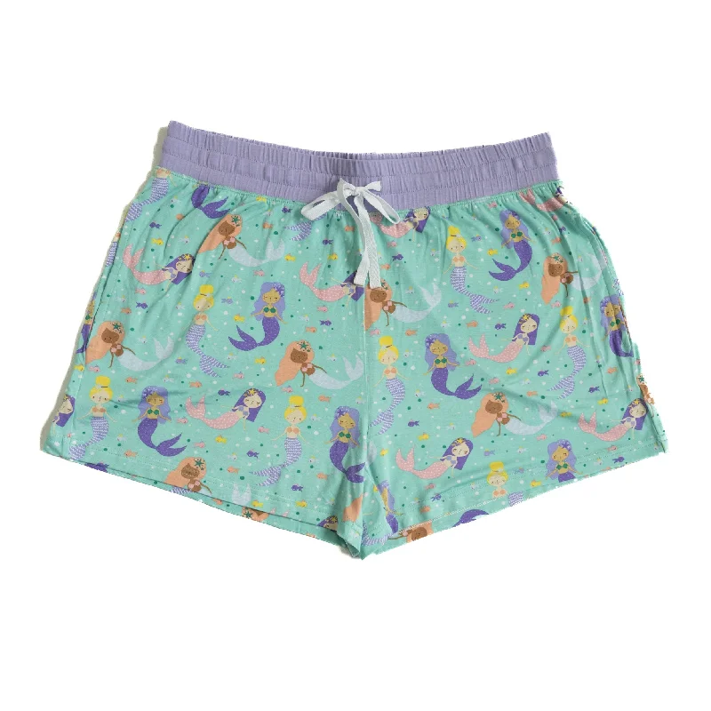 Mermaid Magic Women's Pajama Shorts