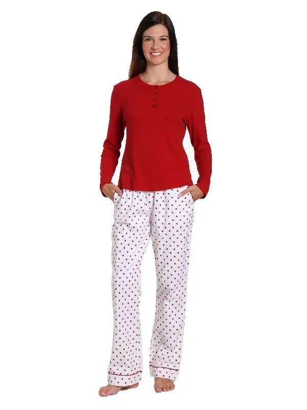 Dots Diva White-Red / S