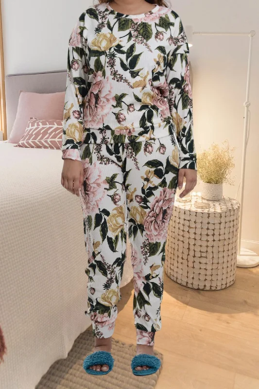 Rose Print Pj Set