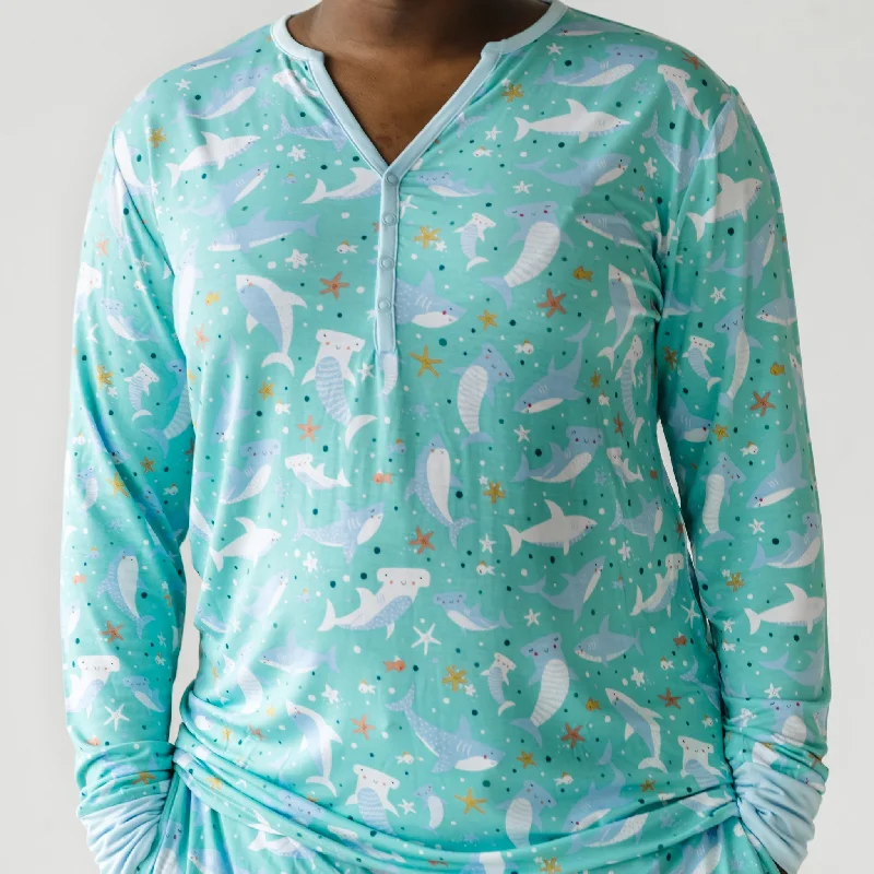 Shark Soiree Women's Pajama Top