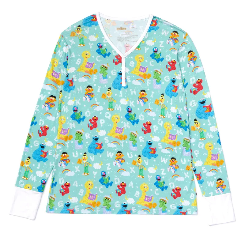 Spelling with Sesame Street Women's Pajama Top