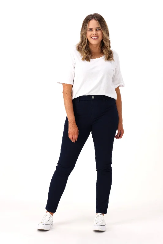 Betty Basics Stanford Stretch Denim Jegging Dark Blue