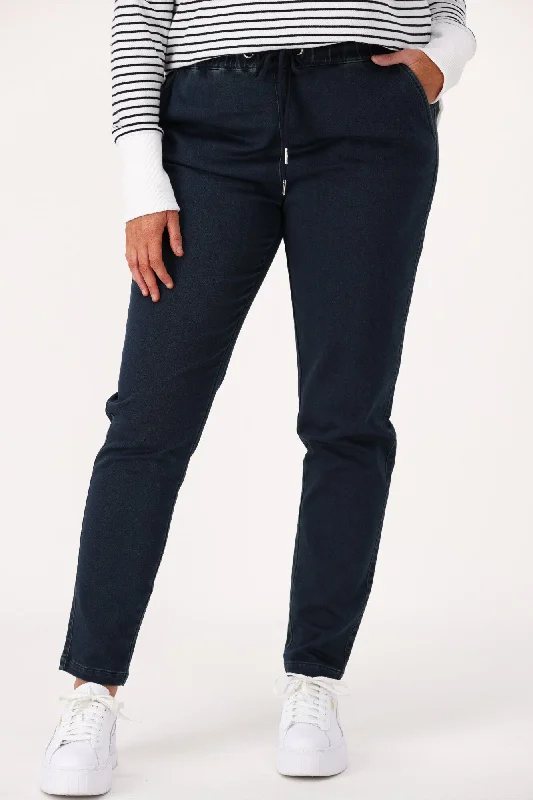 Betty Basics Verity Denim Jogger Indigo Ink