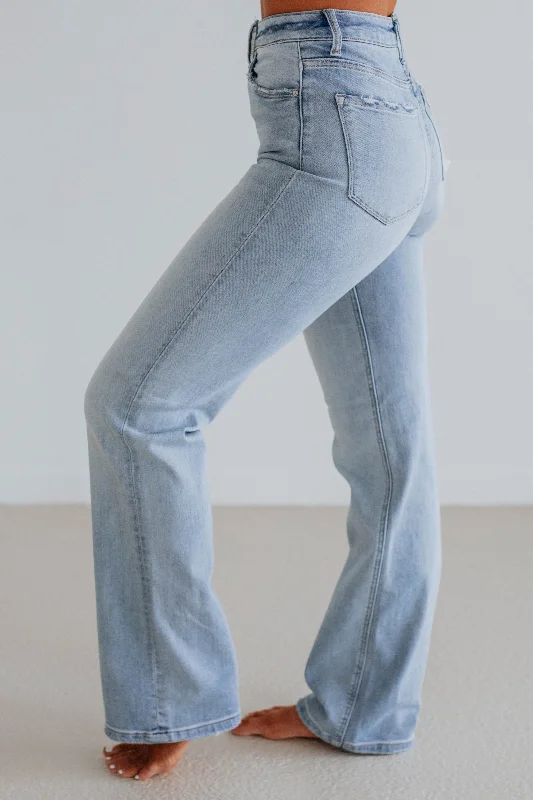 Maranie Risen Jeans - Light Wash