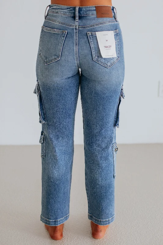 Tracey Hidden Cargo Jeans - Staredown