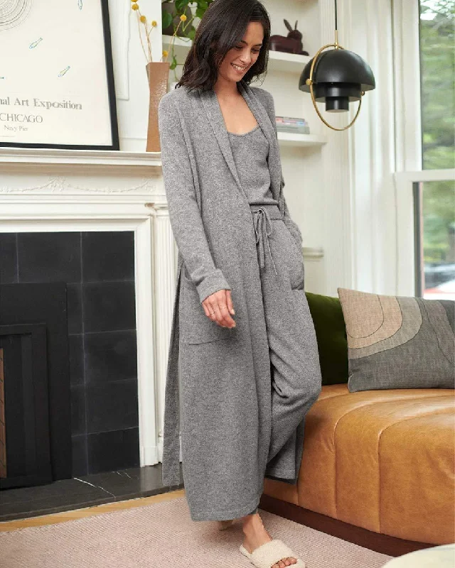 Long Cashmere Robe