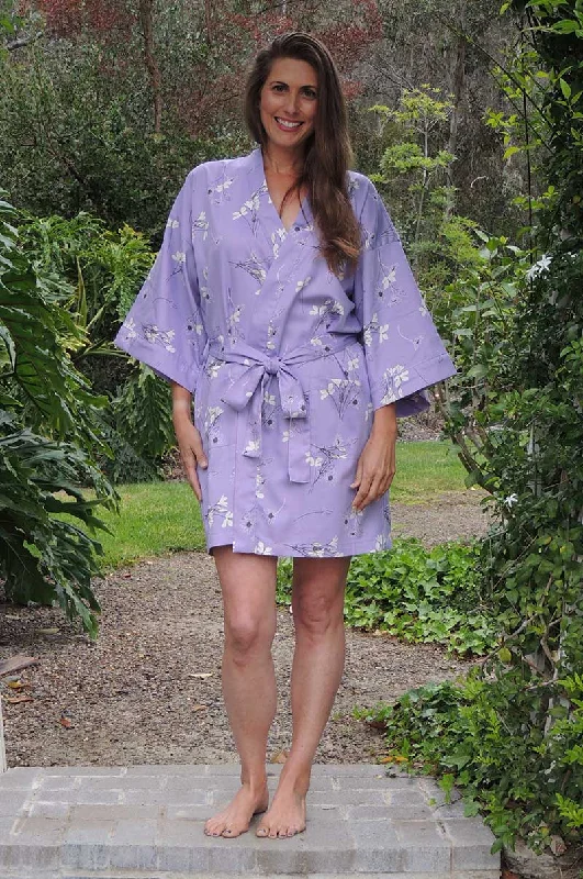 ""Stornetta"" (Lavender) Short Robe