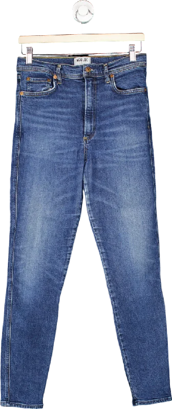 AGOLDE Blue Skinny Jeans W28