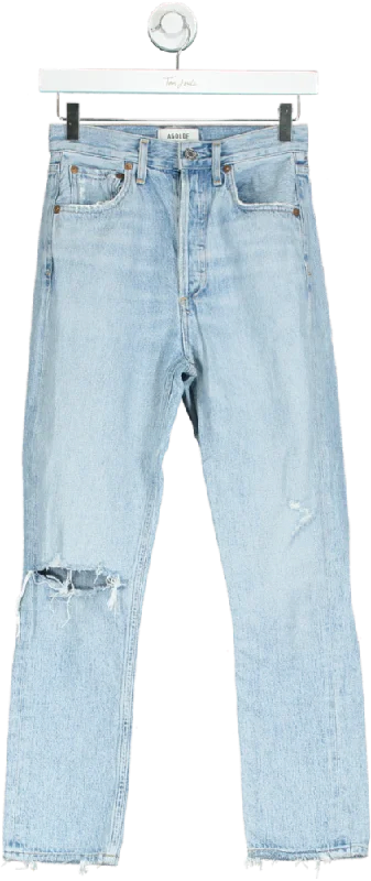 AGOLDE Light Blue Riley Jeans W23