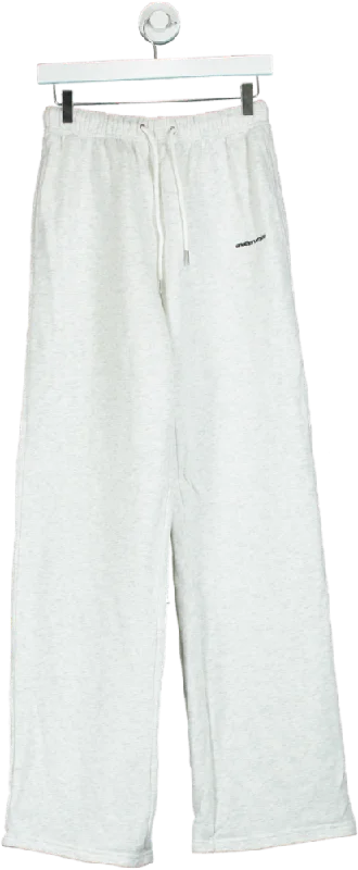 Another Version White Lounge Trousers UK L