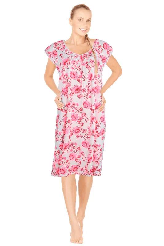 JEFFRICO Womens Nightgowns Sleepwear Soft Pajama Dress Nightshirts