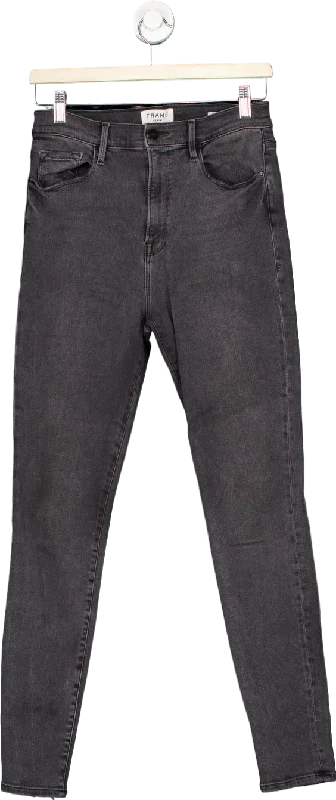 FRAME Black Ali High Rise Skinny Jeans W29