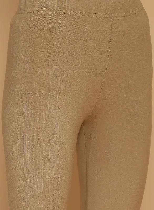 Light Beige Plain Tight