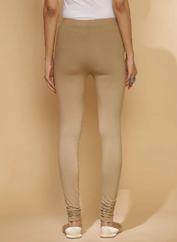 Light Beige Plain Tight