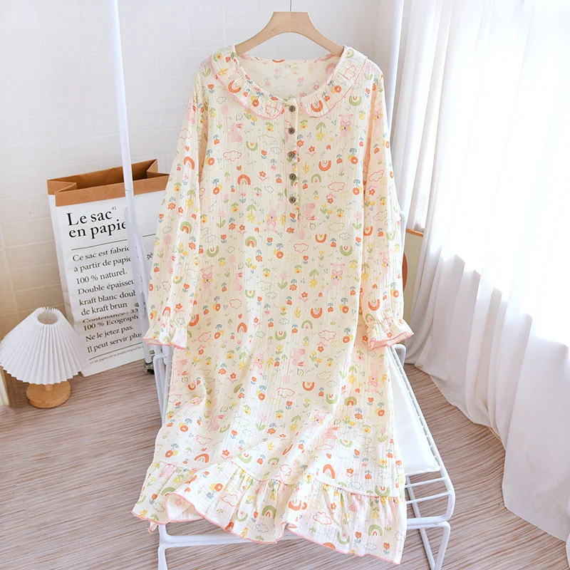 Floral Sleep Dress/Nightgown