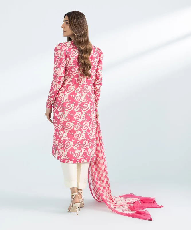 3 Piece - Embroidered Lawn Suit