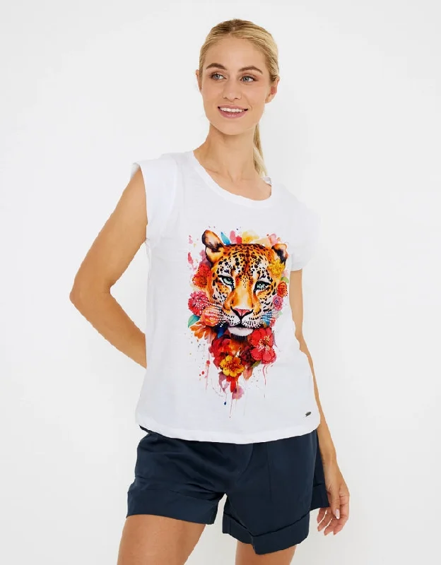 Camiseta Manga Corta Tigre - Tiflor