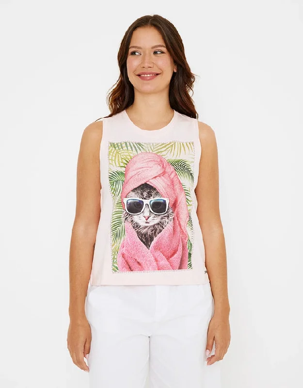 Camiseta Tirantes Rosa - Shanina