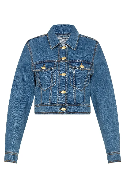 Coda Denim Cropped Jacket