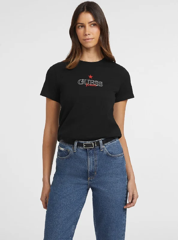 Guess Jeans Black Star T-Shirt