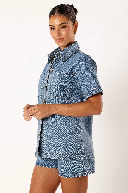 Peta Denim Shirt - Indigo