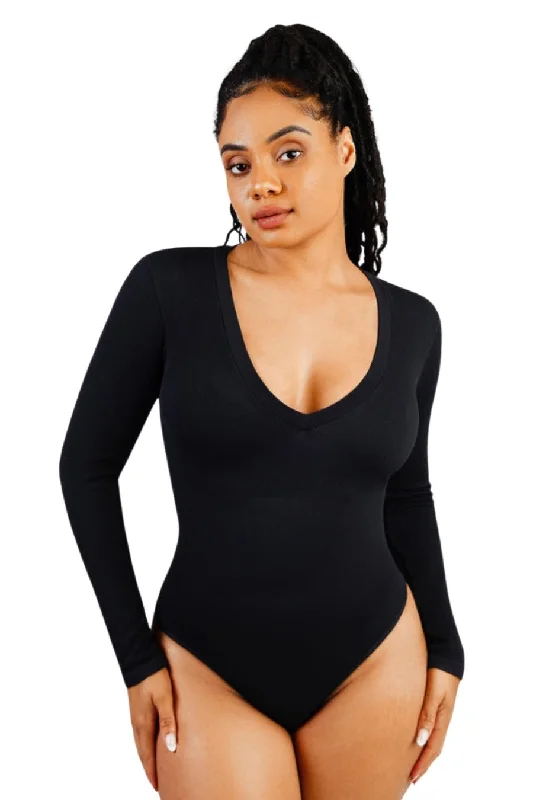 Blair Shaping Bodysuit - Black