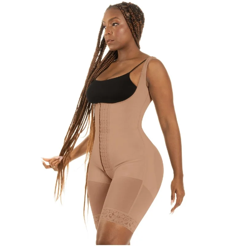 BLING SHAPERS 098BF COLOMBIAN FAJAS BUM LIFT TUMMY CONTROL SHAPEWEAR MID THIGH