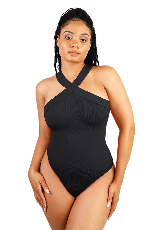 Electra Sculpting Bodysuit - Black