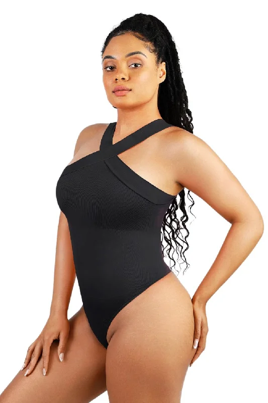 Electra Sculpting Bodysuit - Black