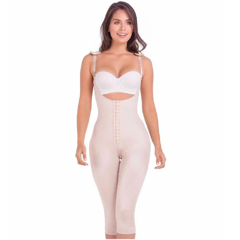 MariaE 9702 Full Body Shaper for Women / Open Bust with Front Closure