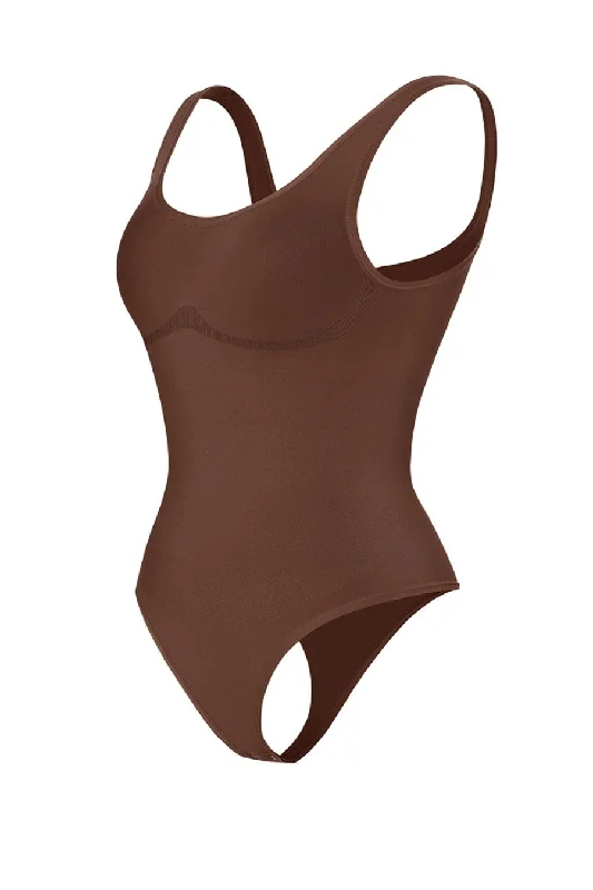 Mila Shaping Bodysuit - Mocha Eco