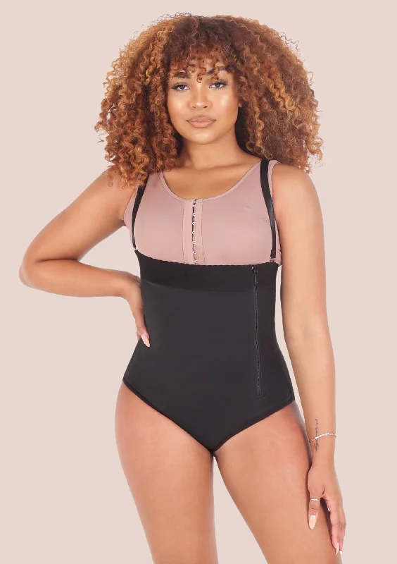 Powernet Strapless Zipper Faja Bodysuit - Panty