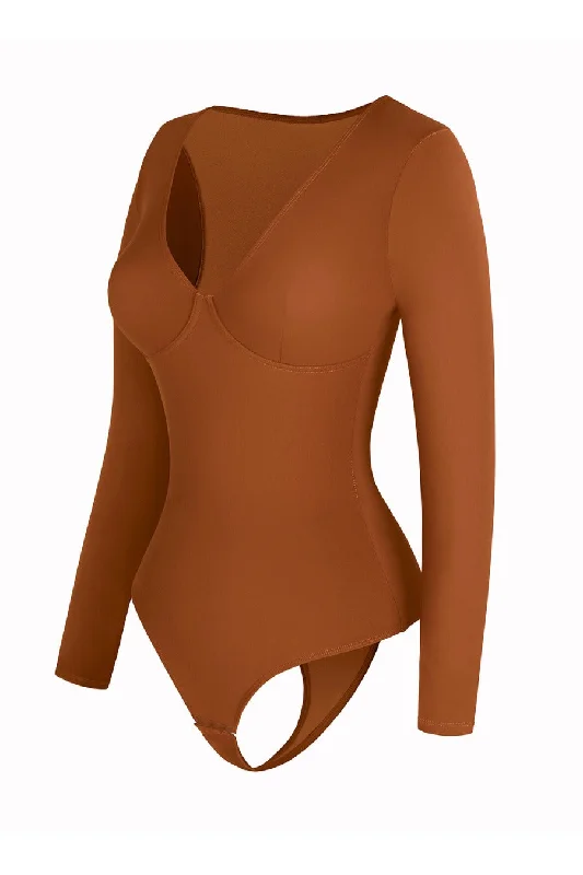 Sydney Shaping Bodysuit - Caramel