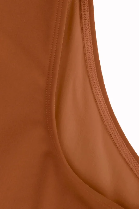 Sydney Shaping Bodysuit - Caramel