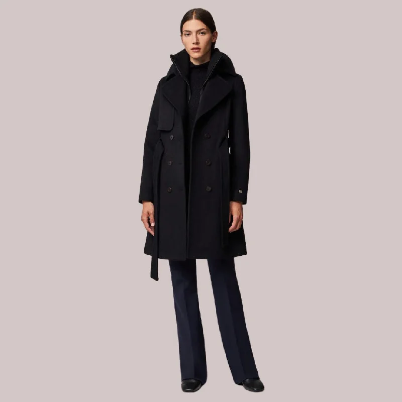 Fabianne Trench Coat (Black)