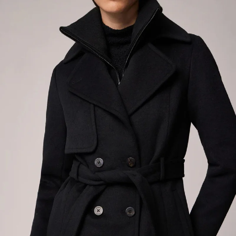 Fabianne Trench Coat (Black)