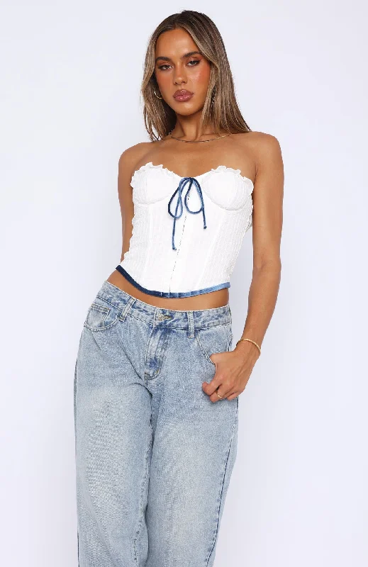 Fearless Spirit Bustier White