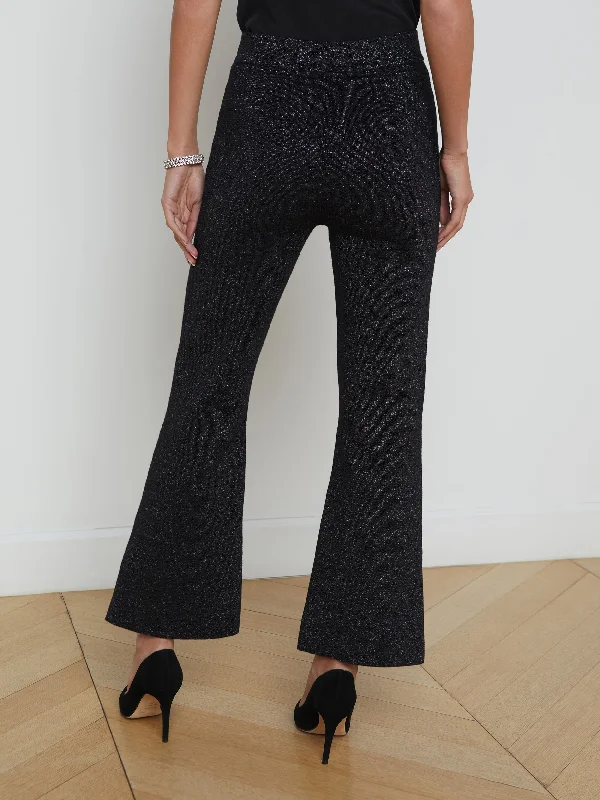 Ren Cropped Flare Knit Pant