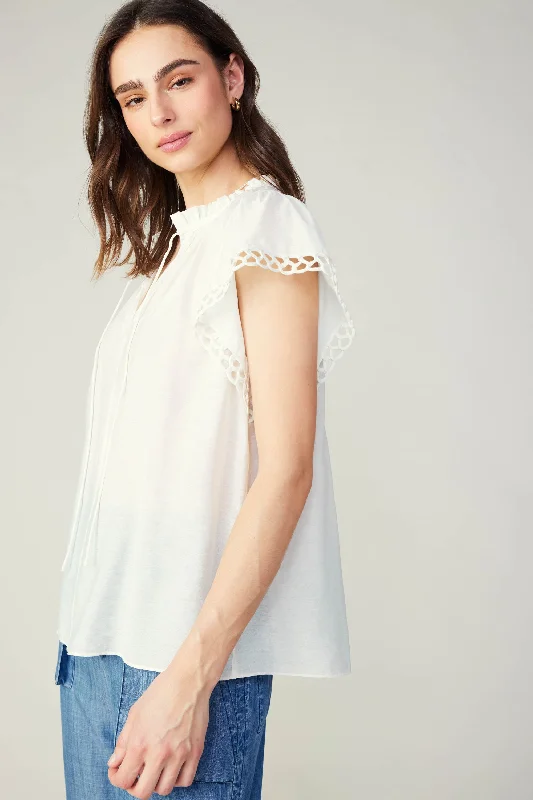 Eyelet Blouse